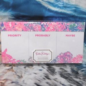 LILLY PULITZER VIVA LA LILLY PRIORITIES NOTEPAD